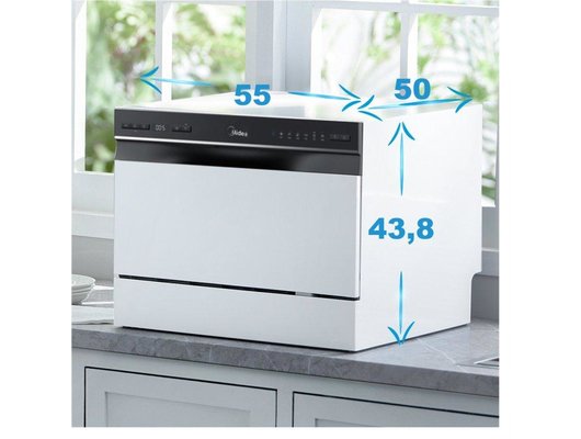 Посудомоечная машина MIDEA MCFD55S460Si